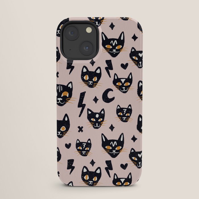 Spooky Kitties â Blush iPhone Case Gallery Image 25
