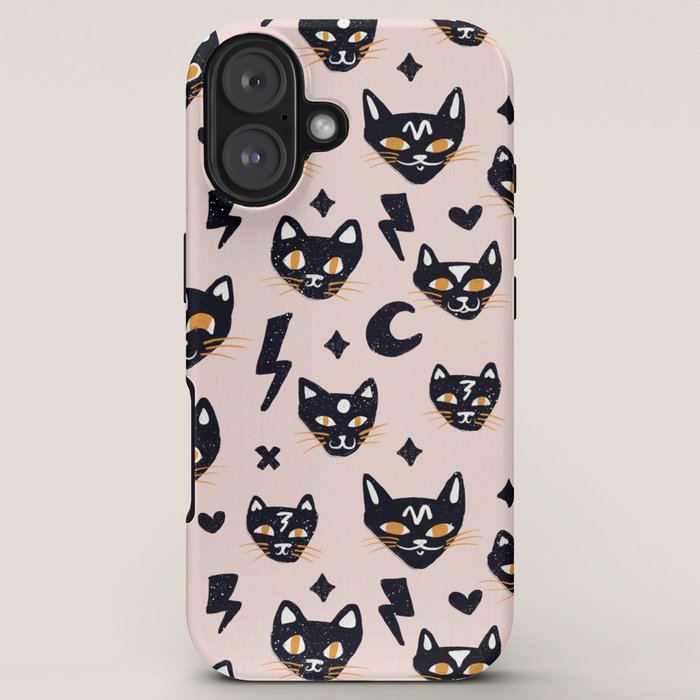 Spooky Kitties â Blush iPhone Case Gallery Image 5