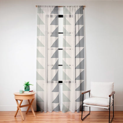 Minimal Geometric 32 Window Curtain Gallery Image 20