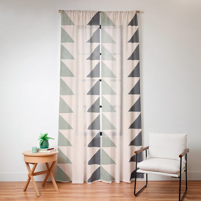 Minimal Geometric 32 Window Curtain Gallery Image 12