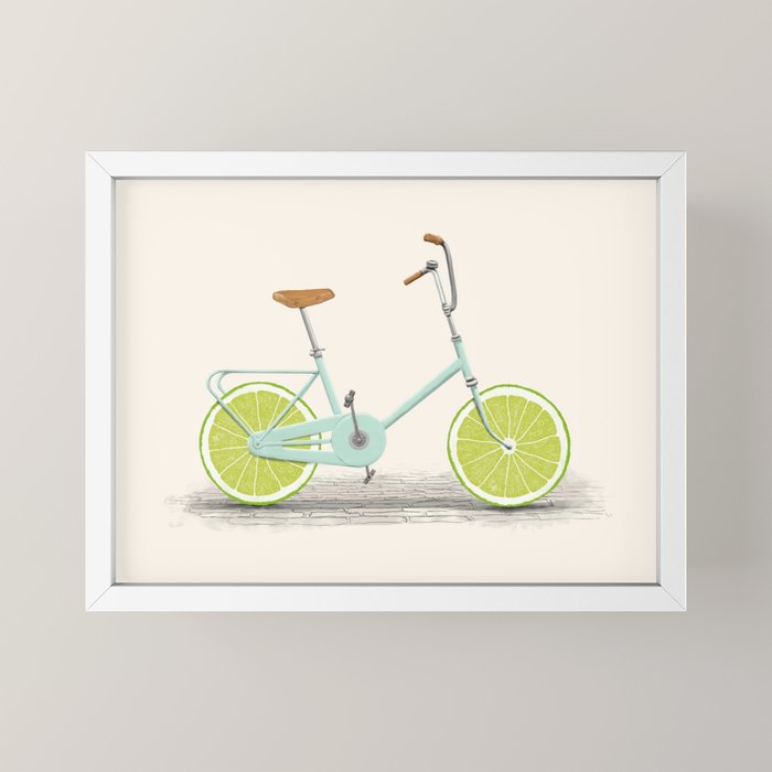 Acid (Blue) Mini Art Print Gallery Image 4