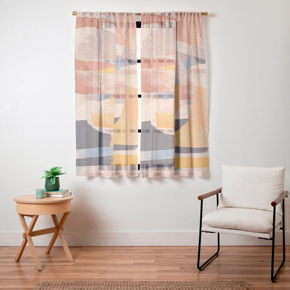 Modern Abstract Art 103 Window Curtain Gallery Image 19