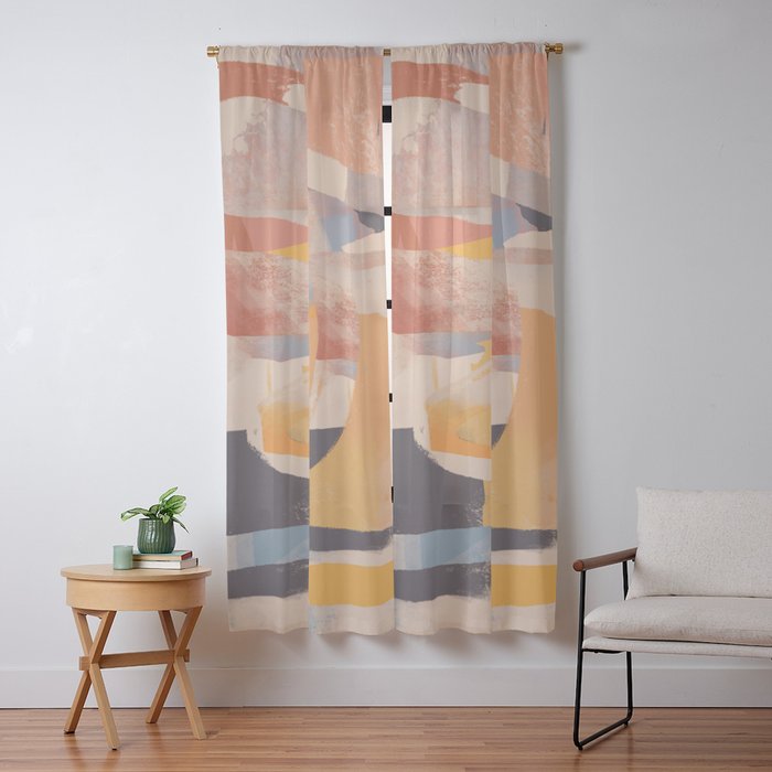 Modern Abstract Art 103 Window Curtain Gallery Image 9