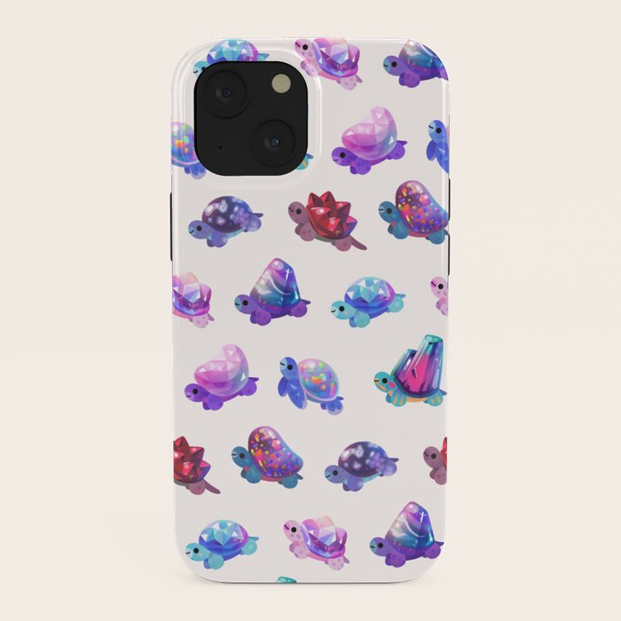 Jewel turtle - pastel iPhone Case Gallery Image 38