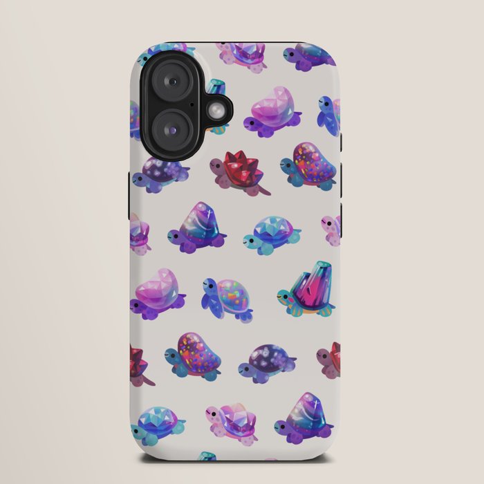 Jewel turtle - pastel iPhone Case Gallery Image 9