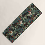 Tropical Black Panther Yoga Mat Gallery Image 1