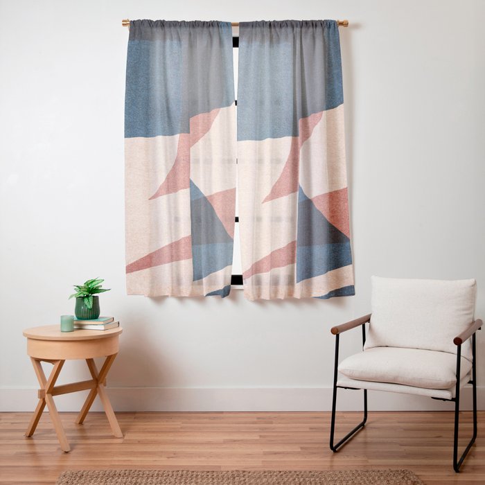 ABSTRACT ALPHABET / Gothic E Window Curtain Gallery Image 15