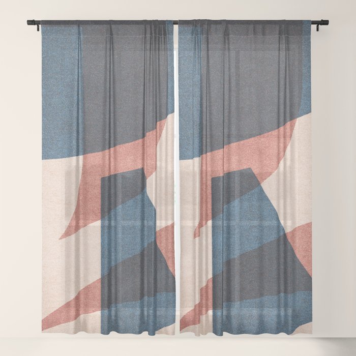 ABSTRACT ALPHABET / Gothic E Window Curtain Gallery Image 17
