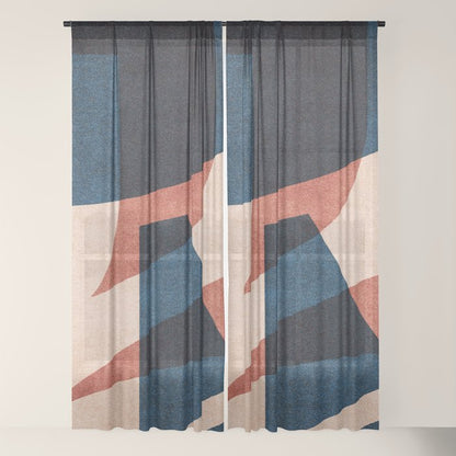 ABSTRACT ALPHABET / Gothic E Window Curtain Gallery Image 18