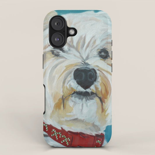 West Highland White Terrier Dog Portrait iPhone Case Gallery Image 1
