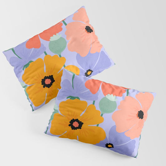 Wild Poppies Pillow Sham Gallery Image 1