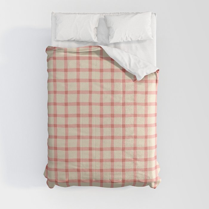 Strawberry Gingham Pattern Comforter Gallery Image 8