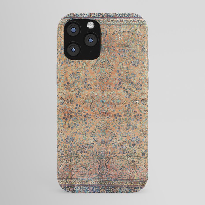 Kashan Floral Persian Carpet Print iPhone Case Gallery Image 43