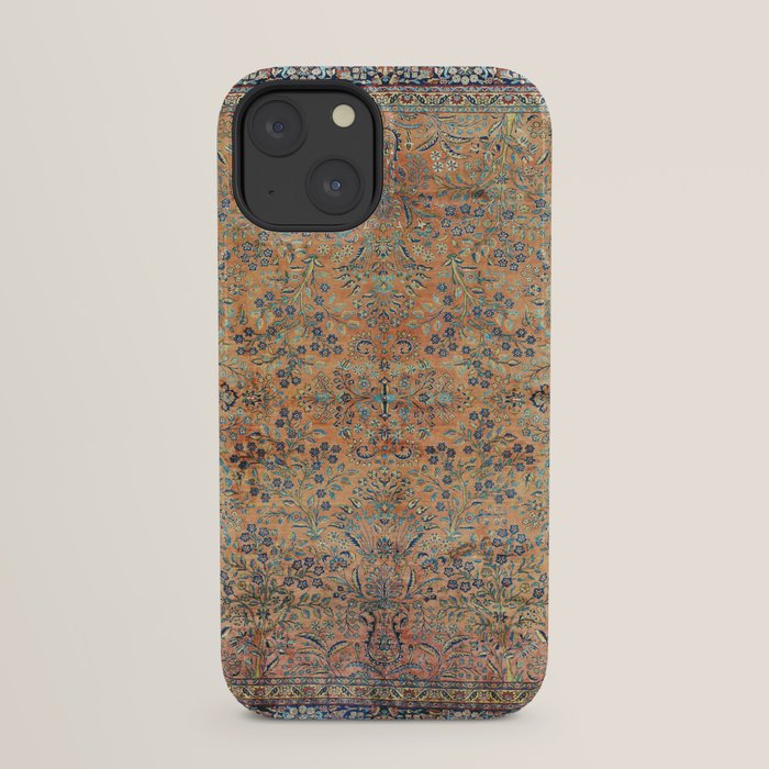 Kashan Floral Persian Carpet Print iPhone Case Gallery Image 21