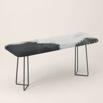 brush stroke black white painted II Bench Gallery Image 1
