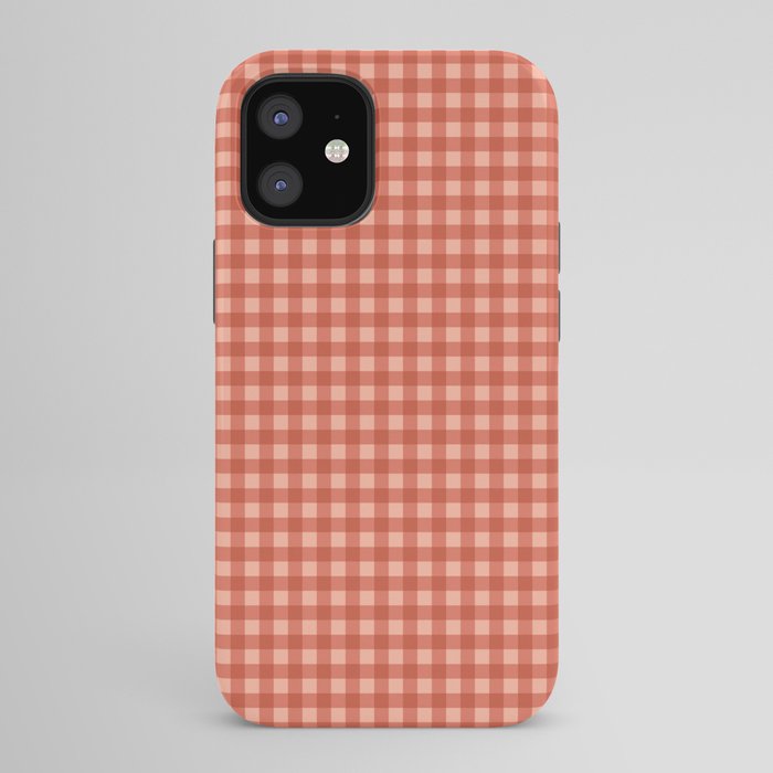 Gingham Plaid Pattern - Strawberry Red iPhone Case Gallery Image 42