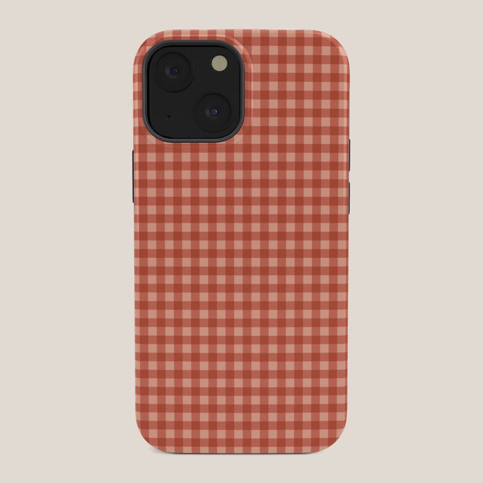 Gingham Plaid Pattern - Strawberry Red iPhone Case Gallery Image 34