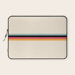 Ishtar - Classic Retro Summer Stripes Laptop Sleeve Gallery Image 1