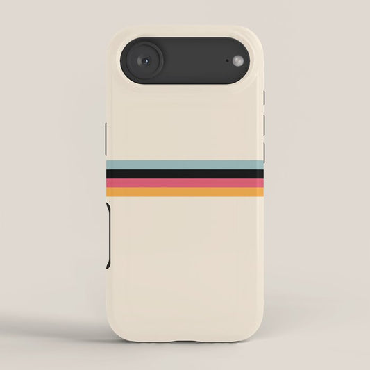 Ishtar - Classic Retro Summer Stripes iPhone Case Gallery Image 2