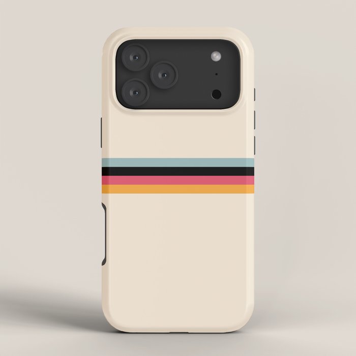 Ishtar - Classic Retro Summer Stripes iPhone Case Gallery Image 4