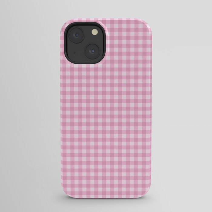 Gingham Plaid Pattern - Pastel Pink iPhone Case Gallery Image 29