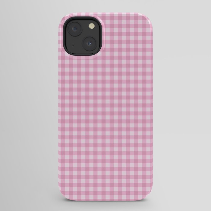 Gingham Plaid Pattern - Pastel Pink iPhone Case Gallery Image 22