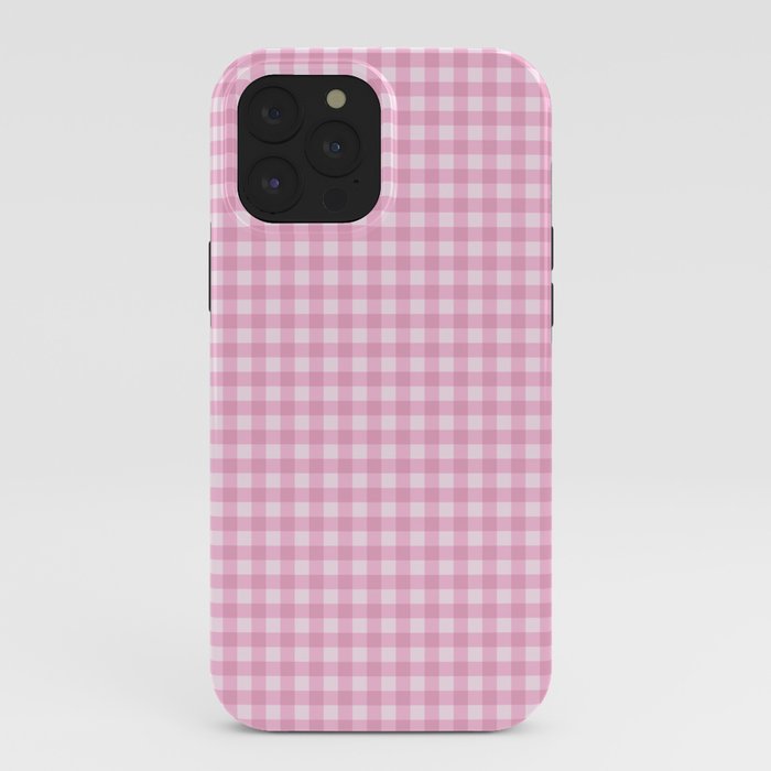 Gingham Plaid Pattern - Pastel Pink iPhone Case Gallery Image 40