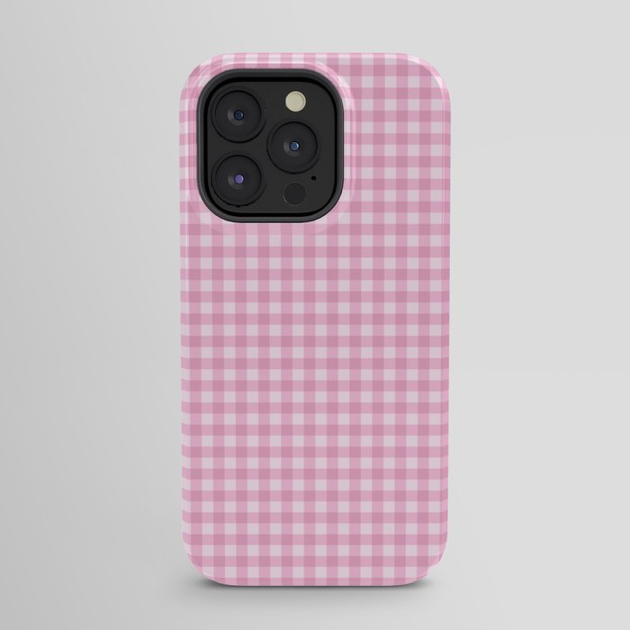 Gingham Plaid Pattern - Pastel Pink iPhone Case Gallery Image 31