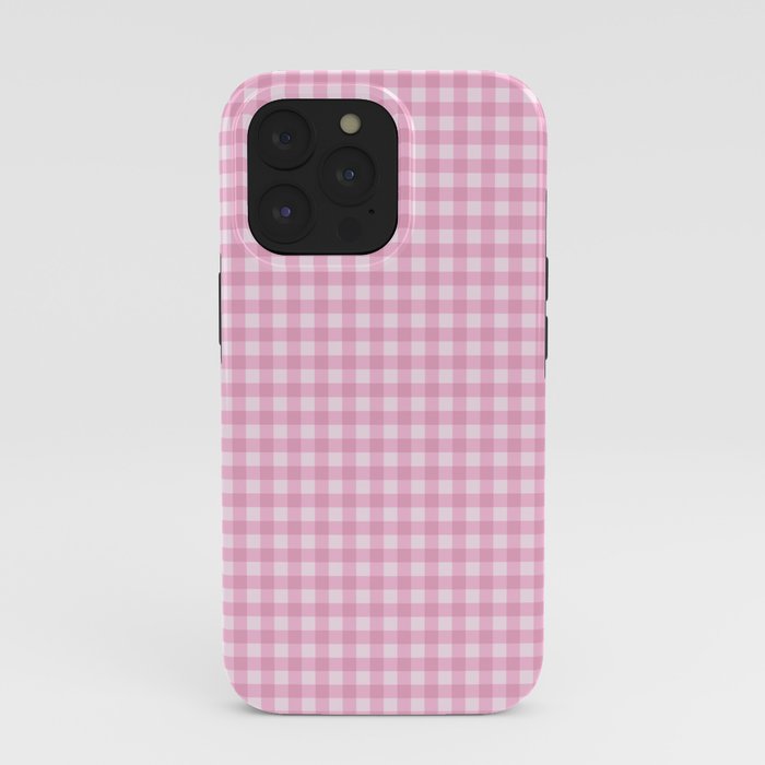 Gingham Plaid Pattern - Pastel Pink iPhone Case Gallery Image 39