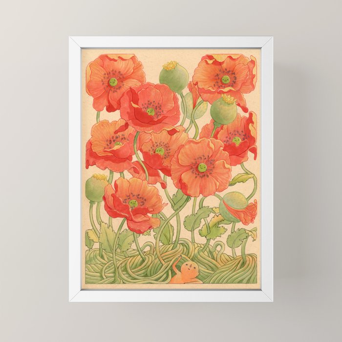 Poppy Season Mini Art Print Gallery Image 4