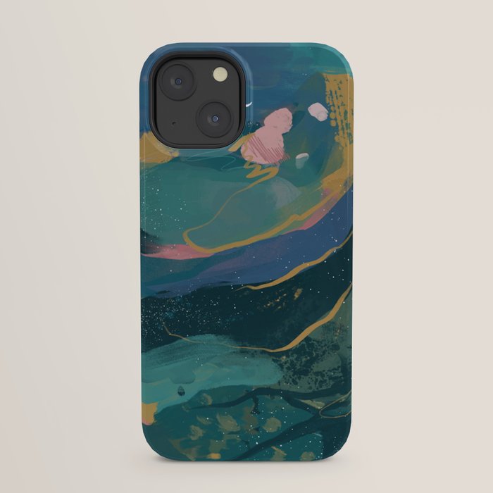 "You Are Worthy" Midnight Background iPhone Case Gallery Image 29