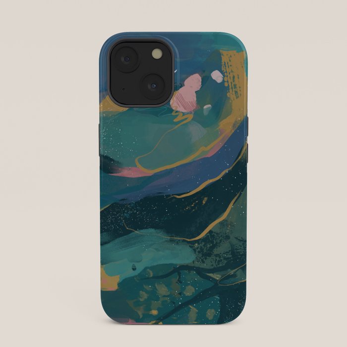 "You Are Worthy" Midnight Background iPhone Case Gallery Image 33