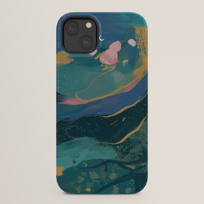 "You Are Worthy" Midnight Background iPhone Case Gallery Image 30