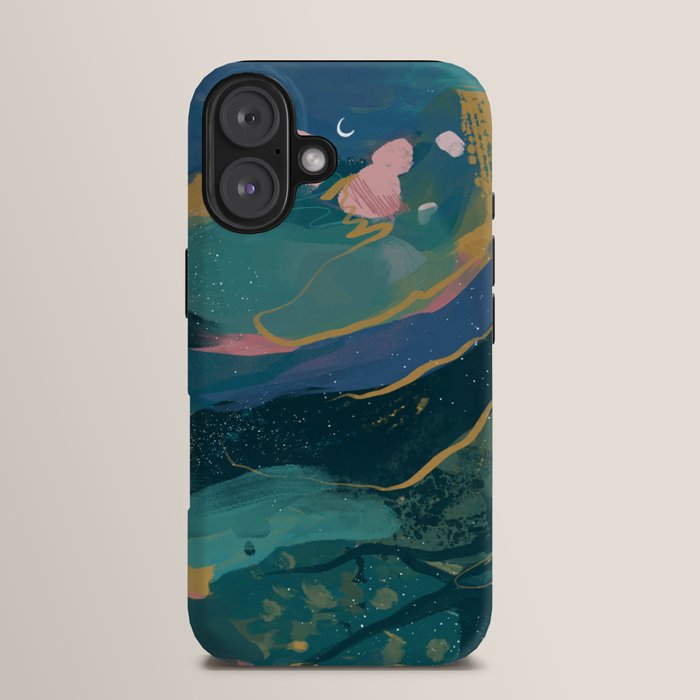 "You Are Worthy" Midnight Background iPhone Case Gallery Image 13