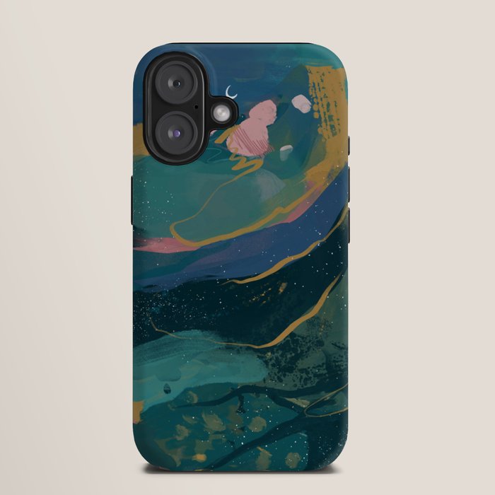 "You Are Worthy" Midnight Background iPhone Case Gallery Image 9
