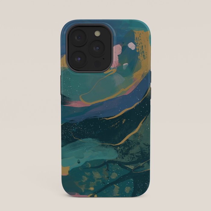 "You Are Worthy" Midnight Background iPhone Case Gallery Image 35