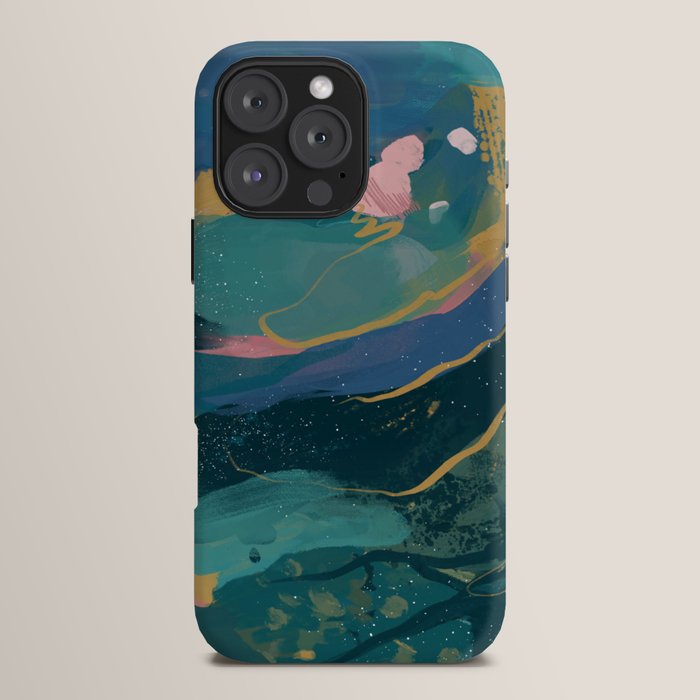 "You Are Worthy" Midnight Background iPhone Case Gallery Image 16
