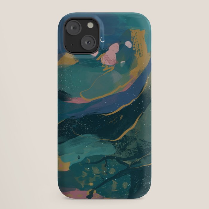 "You Are Worthy" Midnight Background iPhone Case Gallery Image 18
