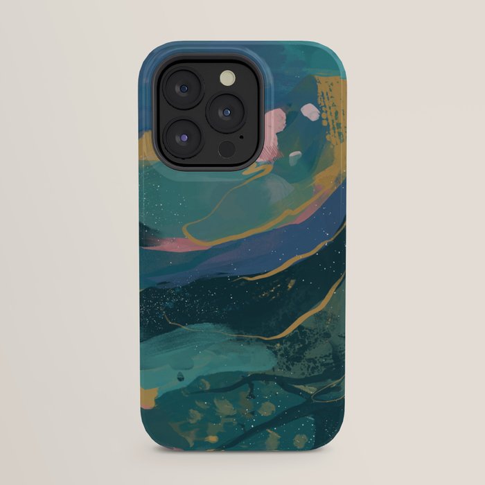 "You Are Worthy" Midnight Background iPhone Case Gallery Image 23