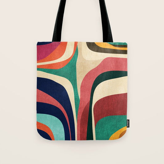 Impossible contour map Tote Bag Gallery Image 1