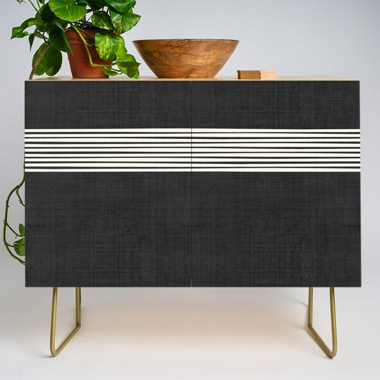 Band in Black and White Credenza Gallery Image 1