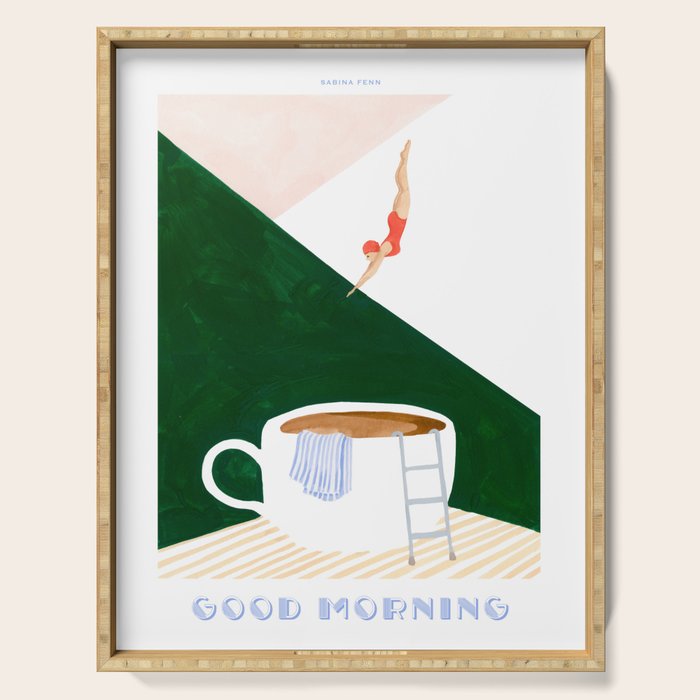 Coffee Diver Serving Tray Gallery Image 1