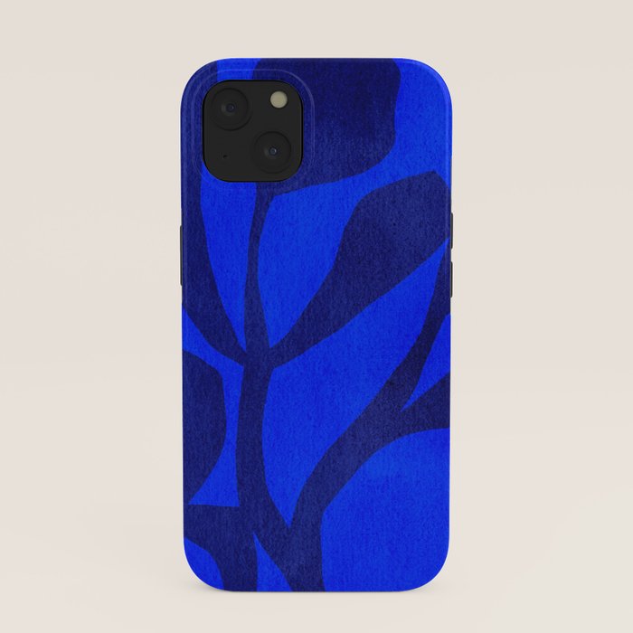 Abstract botanical- blue garden iPhone Case Gallery Image 37