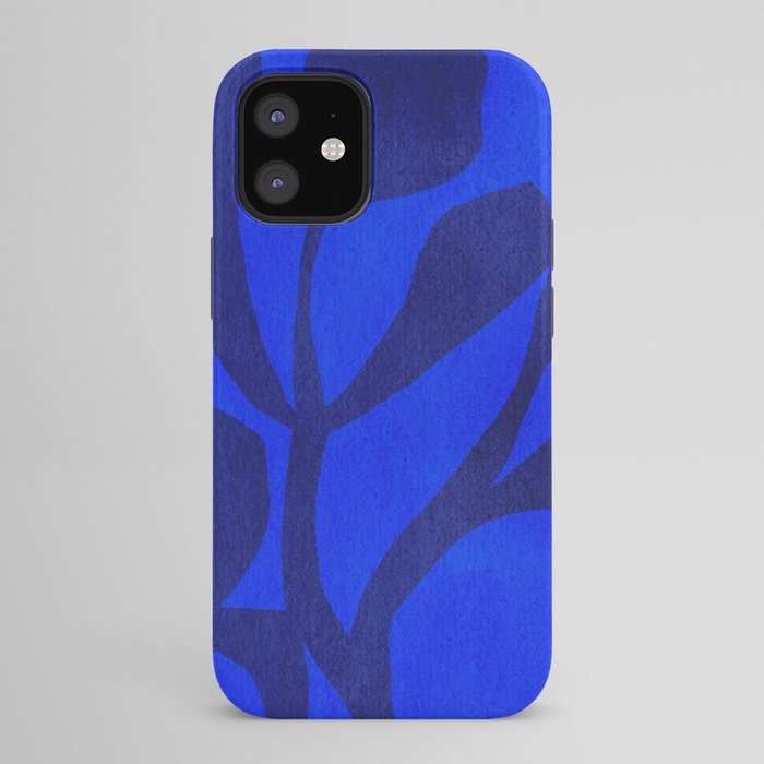 Abstract botanical- blue garden iPhone Case Gallery Image 42