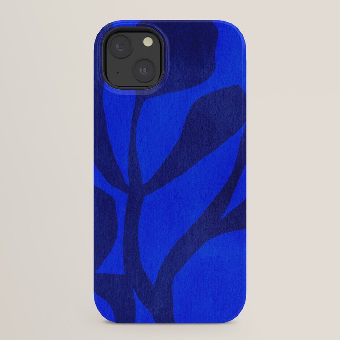Abstract botanical- blue garden iPhone Case Gallery Image 30