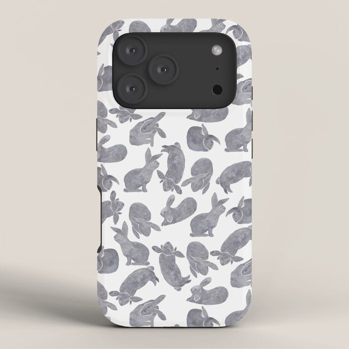 Bunny Poses iPhone Case Gallery Image 3