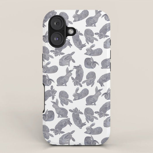 Bunny Poses iPhone Case Gallery Image 1