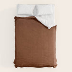 Rust Velvet Comforter Gallery Image 1