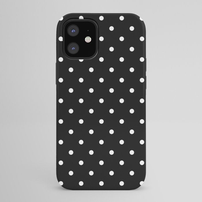 Black and White Polka Dots iPhone Case Gallery Image 42