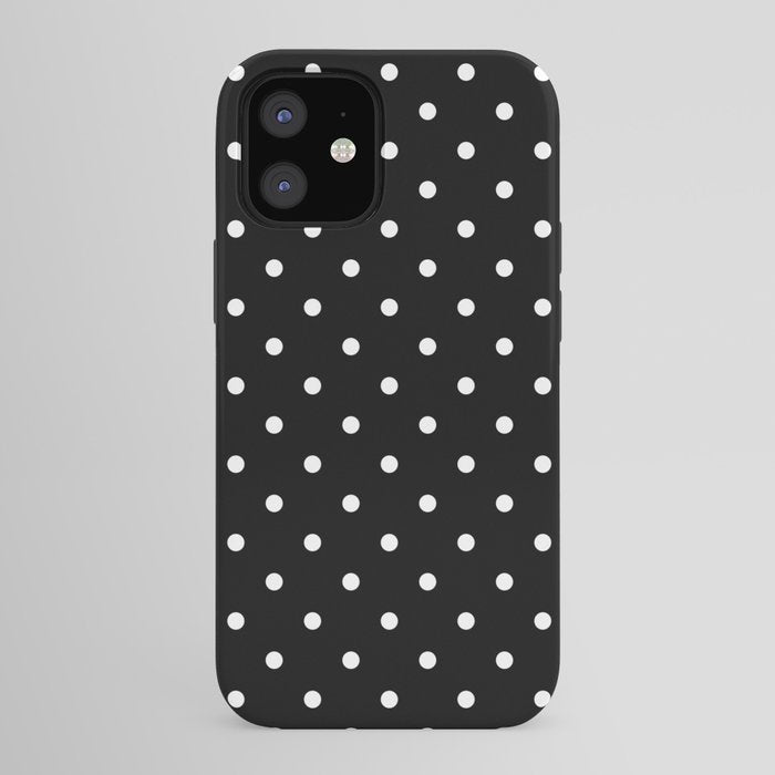Black and White Polka Dots iPhone Case Gallery Image 41